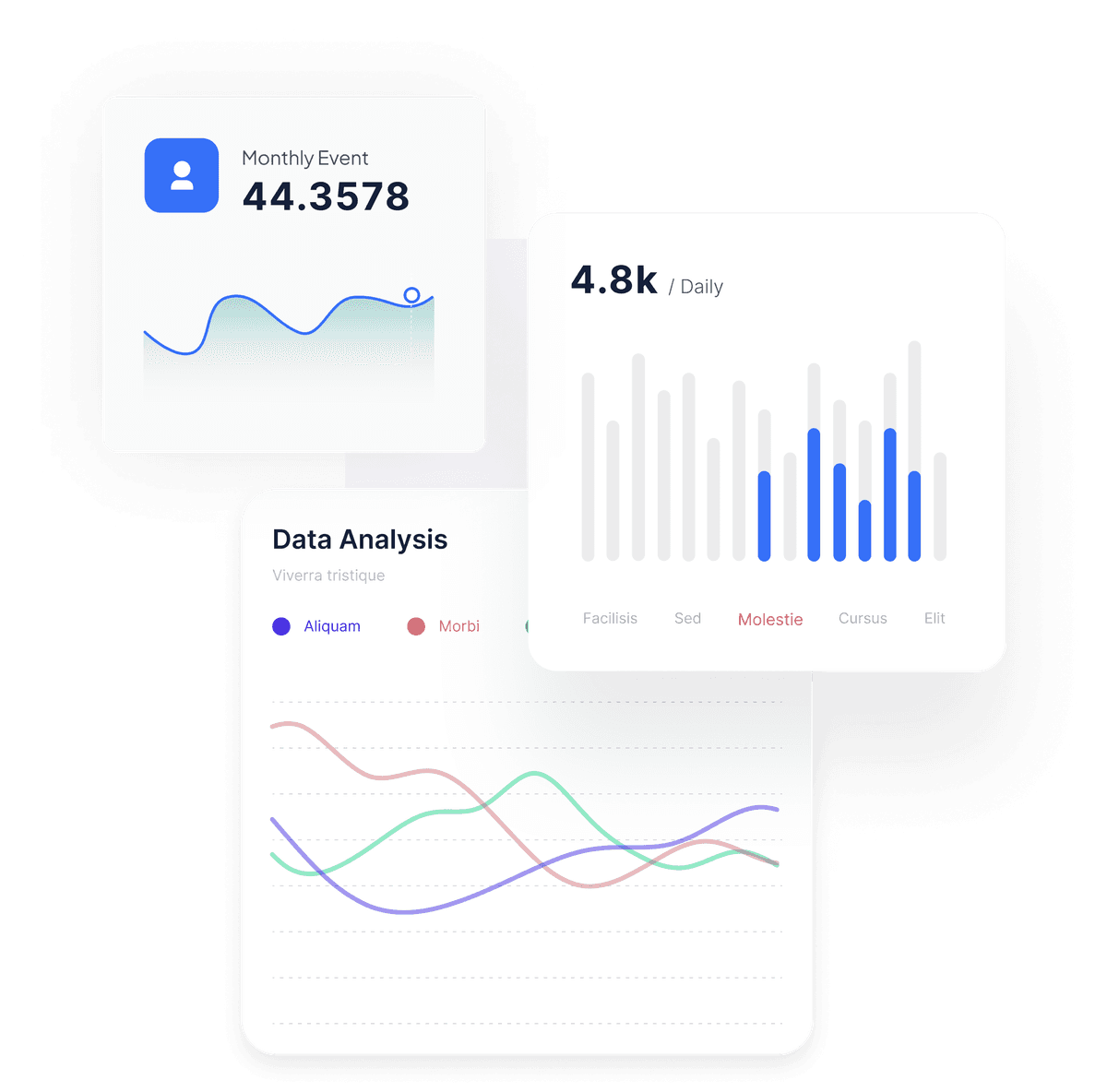 Gettracked analytics dashboard preview